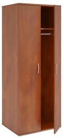 Vysoká šatníková skriňa Impress 74 x 58 x 190 cm, tmavý orech