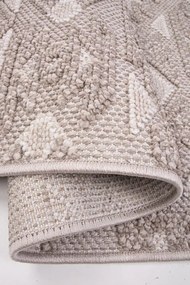 Koberec LENA E100A svetlohnedý / béžový