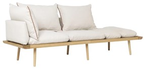 Krémovobiela lavica Lounge Around – UMAGE