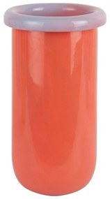 Oranžová sklenená váza (výška 25 cm) Plegado – PT LIVING