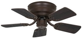 Stropný ventilátor Classic Flat III bronz Ø 75 cm