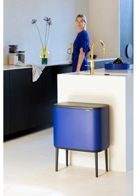 Brabantia BO Touch Bin 11+23L minerálna modrá