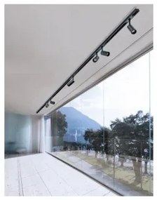LED svietidlo do lišty Alfa Nikki 2 Track Magnetic 2X3W 3000K čierne/Bk