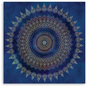 Gario Obraz na plátne Modrá mandala - Andrea Haase Rozmery: 30 x 30 cm