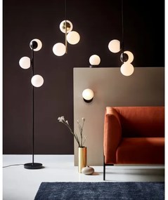 Nordlux - Stojacia lampa LILLY 3xE14/25W/230V čierna