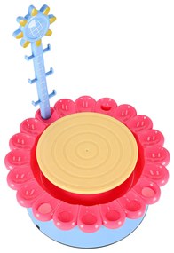 KIK Keramický kruh kreatívna sada s hlinou a farbami 600g