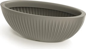 Oválny kvetináč LATIE 58 cm mocca