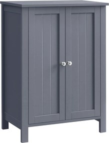 VASAGLE Kúpeľňová skrinka 60x30x80cm sivá