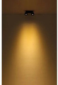 Globo 56961-2B - LED Bodové svietidlo RAE 2xLED/6W/230V čierna