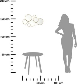 Zrkadlo Aura, zlaté