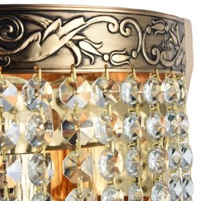 Maytoni DIA890-WL-01-G - Nástenné svietidlo PALACE 1xE27/60W/230V