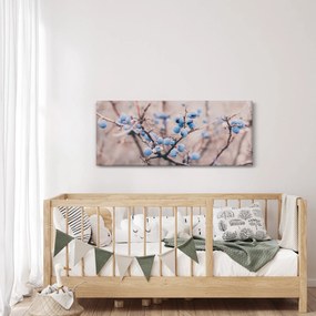Obraz bobúľ na kríku (120x50 cm)