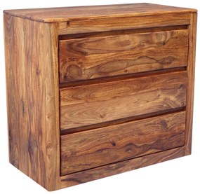 furniture-nabytek.cz - Masívna komoda z indického masívu palisander 90x80x45