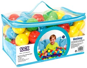 Lopty 100 ks na detské ihrisko alebo do bazéna Bestway 52027