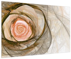 Moderný obraz ruže (90x60 cm)