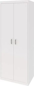 Šatníková skriňa Mega 79, biela