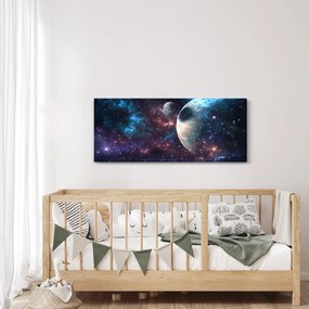 Obraz vesmíru (120x50 cm)