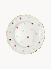 Ručne vyrobený porcelánový plytký tanier Abracadabra