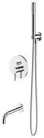 OMNIRES SYSYW01CR - Vaňová sada s podomietkovou batériou Y lesklý chróm