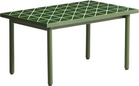 Záhradný stolík s keramickou doskou 51x81 cm Maurina – Kave Home