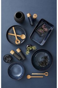 Tmavomodrá keramická súprava mlynčekov na korenie a soľ 2 ks Gastro Blue – Bitz