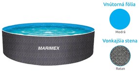 Marimex | Bazén Orlando Premium DL 4,60x1,22 m RATAN bez prísl. | 10340264
