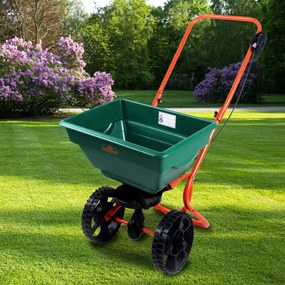 Posypový vozík SEED, 25l, zelená/oranžová Gardebruk