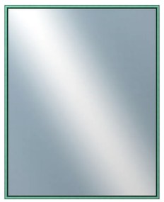 DANTIK - Zrkadlo v rámu, rozmer s rámom 40x50 cm z lišty Hliník zelená m. (7002246)
