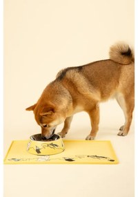 Miska pre psov Moomin Pets M, žltá