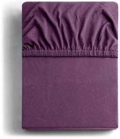 Fialová napínacia plachta jersey 220x200 cm Amber – Restilo