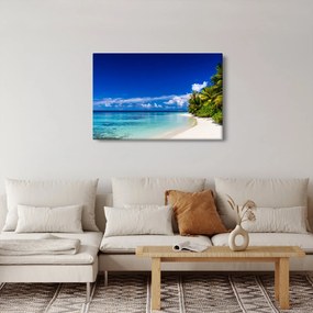 Obraz tropickej pláže (90x60 cm)