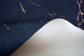 BE Koberec Porte 2007 BLACK GOLD – čierny obdĺžnikový Rozmer: 50x80 cm