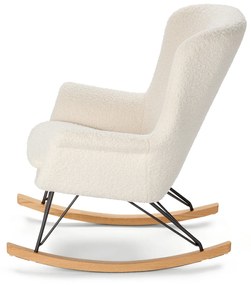 Hojdacie kreslo s látkou z buklé