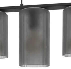 Eglo 901163 - Luster na lanku COLOMERA 5xE27/40W/230V šedá