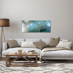 Obraz - Púpava - petrolej (120x50 cm)