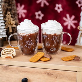 4Home Termo pohár Winter Hot&Cool 400 ml, 2 ks