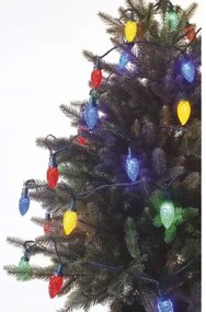 LED Vianočná vonkajšia reťaz 50xLED/8 módov 14,8m IP44 multicolor