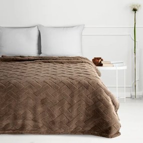 Deka D91 CARO tmavohnedá