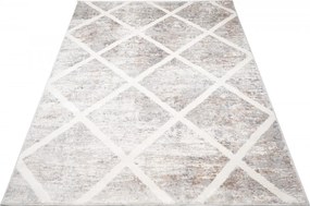 TA Koberec G873D L_GRAY D_VIZON VALLEY Rozmer: 80x150 cm