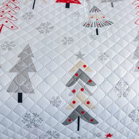 Prehoz na posteľ JINGLE, biely Rozmer: 170 x 210 cm
