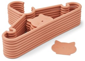 LIEWOOD Detské vešiaky Falton Tuscany Rose - set 8 ks