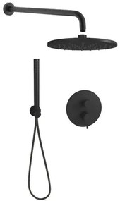 Sprchový systém Paffoni Light vrátane podomietkového telesa čierna SIKOBPPSET2NO, 1 ks