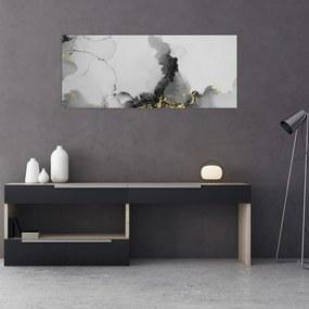 Obraz - Atramentové umenie (120x50 cm)