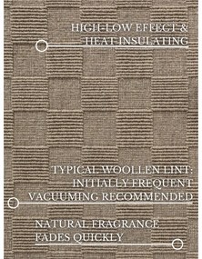 Béžový ručne tkaný vlnený koberec 120x170 cm Scala – Villeroy&amp;Boch