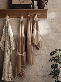 Ferm Living Bavlnený uterák Ebb Sand 100 x 50 cm