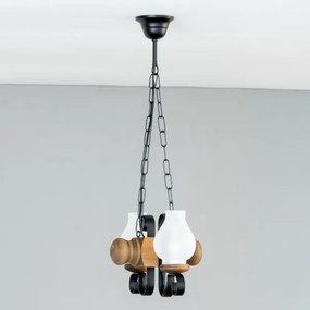 Brilagi - Luster na reťazi RUSTIC 2xE14/40W/230V buk