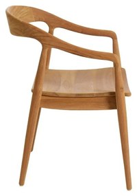 Jedálenská stolička v prírodnej farbe Palos – Light &amp; Living