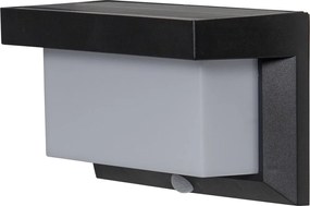 Nástenné solárne LED svietidlo Star Trading Valla, 20 x 12 cm