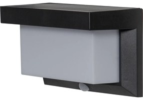 Nástenné solárne LED svietidlo Star Trading Valla, 20 x 12 cm