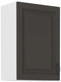Kuchynská skrinka STILO grafit mat/biely 50g-72 1f